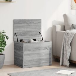 Berkfield Home Storage Box Grey Sonoma 60x42x46 cm Engineered Wood - Size: 60 x 42 x 46 cm - thumbnail 3