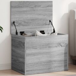 Berkfield Home Storage Box Grey Sonoma 60x42x46 cm Engineered Wood - Size: 60 x 42 x 46 cm - thumbnail 1