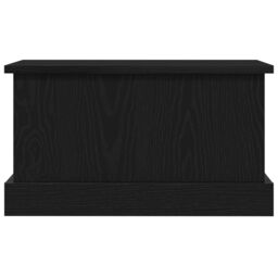 Berkfield Home Storage Box Black Oak 50x30x28 cm Engineered Wood - Size: 50 x 30 x 28 cm - thumbnail 7