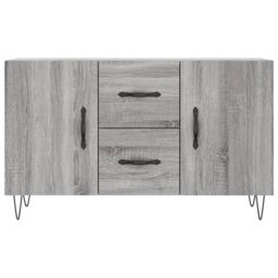 Berkfield Home Sideboard Grey Sonoma 100x36x60 cm Engineered Wood - Size: 100 x 36 x 60 cm - thumbnail 6