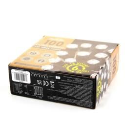 Voltico 100 LED Battery Operated Timer Lights Black Wire in Cool White - Size: 10m - thumbnail 5