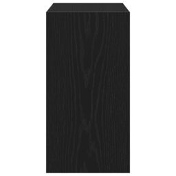 Berkfield Home Side Table Black Oak 50x26x50 cm Engineered Wood - Size: 50 x 26 x 50 cm - thumbnail 7
