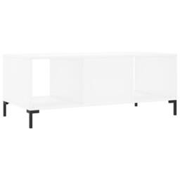 Berkfield Home Coffee Table White 102x50x40 cm Engineered Wood - Size: 102 x 50 x 40 cm - thumbnail 8