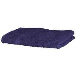 Towel City Luxury Range 550 GSM - Hand Towel (50 X 90 CM) in Purple - Size: 50 X 90 CM