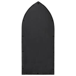 Berkfield Home Mirror Black 100x45 cm Iron for Indoor Use - thumbnail 4