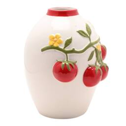 The Cottage Garden Mother's Day Handpainted Embossed Tomato Vase - Large - thumbnail 2