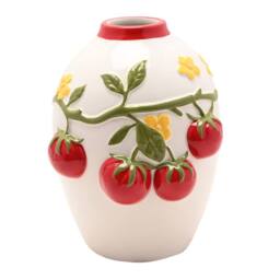 The Cottage Garden Mother's Day Handpainted Embossed Tomato Vase - Large - thumbnail 1