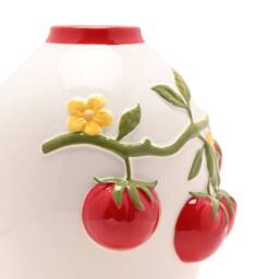 The Cottage Garden Mother's Day Handpainted Embossed Tomato Vase - Large - thumbnail 3