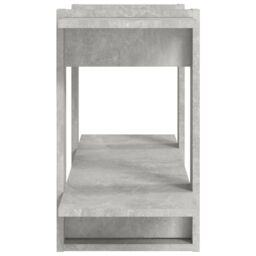 Berkfield Home Book Cabinet Concrete Grey 100x30x51cm Engineered Wood - Size: 100 x 30 x 51 cm - thumbnail 4