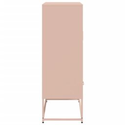 Berkfield Home Highboard Pink 68x39x111.5 cm Steel - thumbnail 6