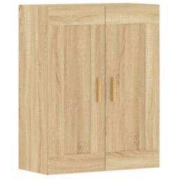 Berkfield Home Wall Mounted Cabinets 2 pcs Sonoma Oak Engineered Wood in Brown - thumbnail 6