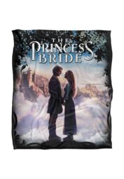 princess_bride Princess Bride Storybook Love Silky Touch Super Soft Throw Blanket 152 X 127 cm in White - thumbnail 1