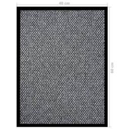 Berkfield Home Doormat Grey 40x60 cm - thumbnail 6