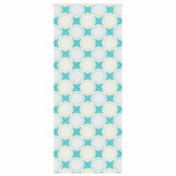 Berkfield Home Shower Roller Blind 90x240 cm Fabric Width 86 cm in Blue - thumbnail 1