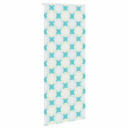 Berkfield Home Shower Roller Blind 90x240 cm Fabric Width 86 cm in Blue - thumbnail 3
