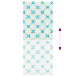 Berkfield Home Shower Roller Blind 90x240 cm Fabric Width 86 cm in Blue - thumbnail 5