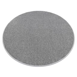 RugsX Round Moorland Rug in Grey - Size: 100 cm diameter - thumbnail 1