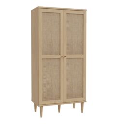 Furniture To Go Calasetta Display Cabinet in Light Oak - thumbnail 1