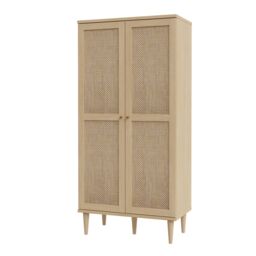 Furniture To Go Calasetta Display Cabinet in Light Oak - thumbnail 3