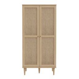 Furniture To Go Calasetta Display Cabinet in Light Oak - thumbnail 2