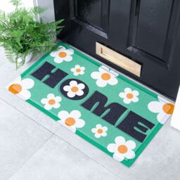 Artsy Mats Home Daisy Indoor & Outdoor Doormat - 70x40cm - Size: 40 cm x 70 cm - thumbnail 1