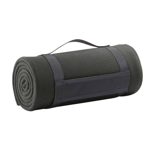 SOL'S Plaid Fleece Blanket in Charcoal - image 1