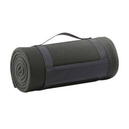 SOL'S Plaid Fleece Blanket in Charcoal