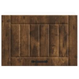 Berkfield Home Kitchen Wall Cabinet Lucca Smoked Oak Engineered Wood in Brown - thumbnail 5