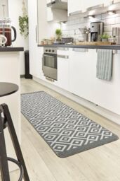 My Mat Stain Resistant Cosy Silver - Size: 67 cm x 200 cm - thumbnail 2