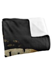 Harry Potter Mischief Managed Officially Licensed Silky Touch Super Soft Throw Blanket 152x127 cm in White - thumbnail 3
