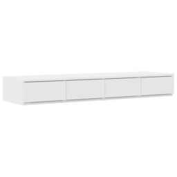 Berkfield Home Bed Drawers White 120x36, 5x16, 5 cm Engineered Wood - thumbnail 2