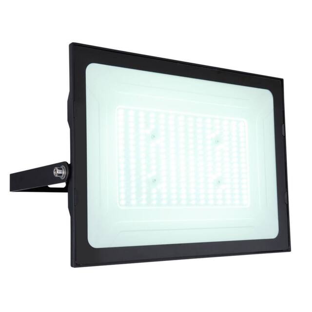 Netlighting Helga I 19000lm Outdoor Flood Light Black IP44 Glass Shade LED 6000K - image 1