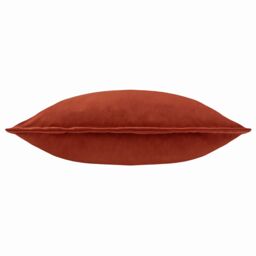 Furn . Effron Washed Velvet Polyester Filled Cushion in Red - thumbnail 3