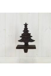 KDMD Cast Iron Tree Stocking Holder in Brown