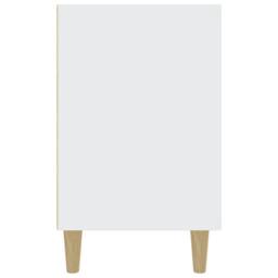 Berkfield Home Sideboard White 100x36x60 cm Engineered Wood - Size: 100 x 36 x 60 cm - thumbnail 4