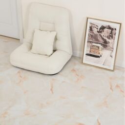 Gr8 Home 3.34m² Floor Tiles Self Adhesive Marble Effect PVC Flooring in Rose Gold - thumbnail 1