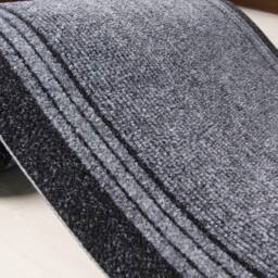 Kukoon 3ft - 39ft Long Grey Hallway Runner Rug Stair Carpet Mat - Size: 66 cm x 91 cm - thumbnail 7