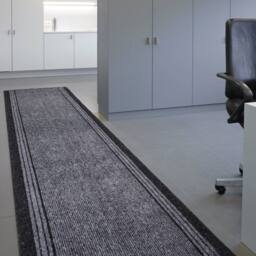 Kukoon 3ft - 39ft Long Grey Hallway Runner Rug Stair Carpet Mat - Size: 66 cm x 91 cm - thumbnail 6