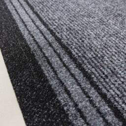 Kukoon 3ft - 39ft Long Grey Hallway Runner Rug Stair Carpet Mat - Size: 66 cm x 91 cm - thumbnail 8