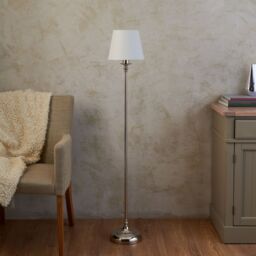 Pagazzi Fable Polished Chrome Rechargeable Touch Floor Lamp in Silver - thumbnail 2