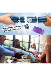 Manchester City F.C. Christmas Crackers 6 Pack Football Gift Xmas Festive Decor - thumbnail 3