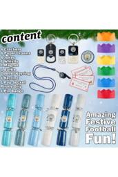 Manchester City F.C. Christmas Crackers 6 Pack Football Gift Xmas Festive Decor - thumbnail 5