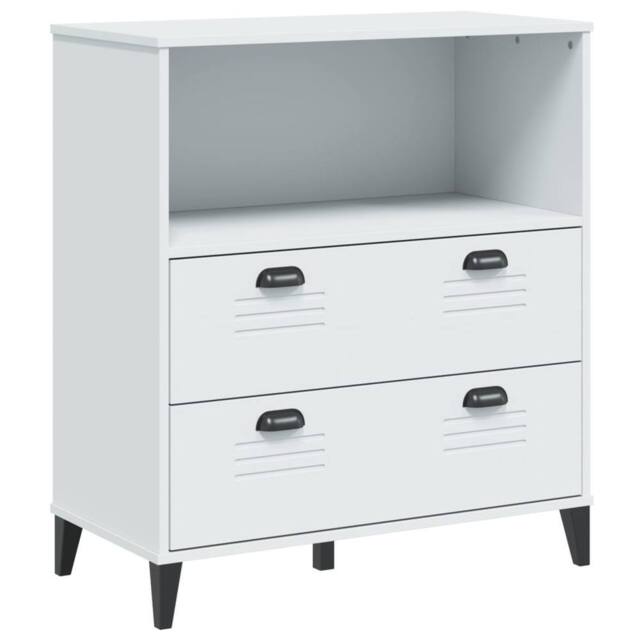 Berkfield Home Bookcase VIKEN White 80x40x90 cm Engineered Wood - Size: 80 x 40 x 90 cm - image 1
