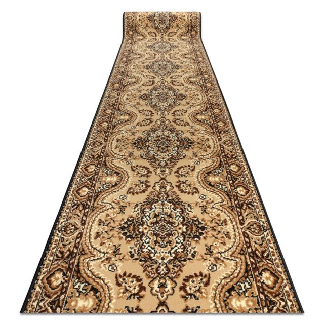 RugsX Bcf Wiosna Runner in Beige - Size: 100 cm x 340 cm - image 1