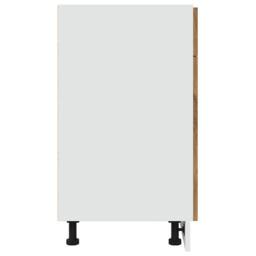 Berkfield Home Drawer Bottom Cabinet Lyon Artisan Oak 80x46x81.5 cm Engineered Wood in Brown - thumbnail 5