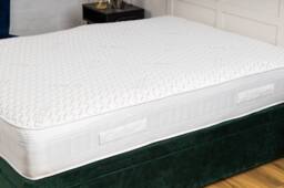 UK Bed Furniture Dorcet Pocket 1000 Mattress in White - Size: Single - thumbnail 2