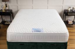 UK Bed Furniture Dorcet Pocket 1000 Mattress in White - Size: Single - thumbnail 3