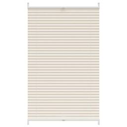 Berkfield Home Plisse Blind 90x100cm Creme in Cream - Size: 90x100 cm - thumbnail 2
