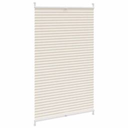 Berkfield Home Plisse Blind 90x100cm Creme in Cream - Size: 90x100 cm - thumbnail 3