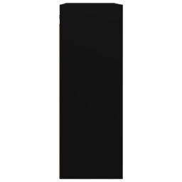 Berkfield Home Hanging Wall Cabinet Black 69.5x32.5x90 cm - thumbnail 6